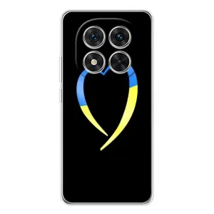 Силиконовый Чехол на Xiaomi POCO X7 (Я-Украина) (Украинское сердце)