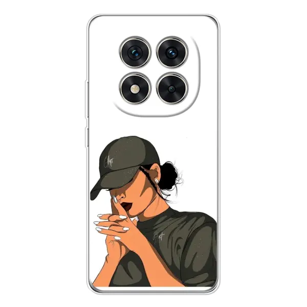 Чехол с рисунком «В зеленом» для Xiaomi POCO X7 Чехол с рисунком «В зеленом» для Xiaomi POCO X7