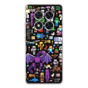 Чохол майнкрафт для Xiaomi POCO X7 (Усі персонажі)