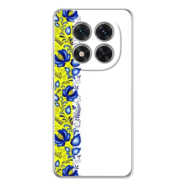 Чехол с рисунком «Желто-синяя вышиванка» для Xiaomi POCO X7 Чехол с рисунком «Желто-синяя вышиванка» для Xiaomi POCO X7