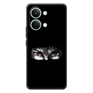 Силиконовые чехлы с глазами Anime для "}}телефон ""Xiaomi Поко Х8 Про Макс"" (Аниме глаза)
