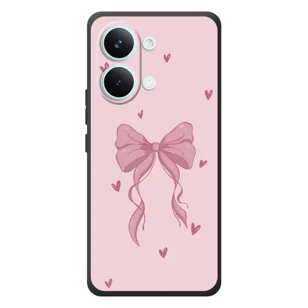 Чехол с рисунком «Бант на розовом» для Xiaomi Poco X8 Pro Max Чехол с рисунком «Бант на розовом» для Xiaomi Poco X8 Pro Max