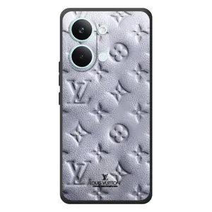Текстурний Чохол Louis Vuitton для Шіомі Поко X8 Про Макс (Білий ЛВ)