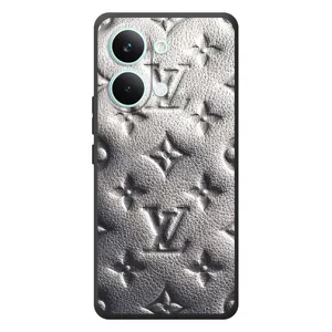 Текстурний Чохол Louis Vuitton для Шіомі Поко X8 Про Макс (Бежевий ЛВ)