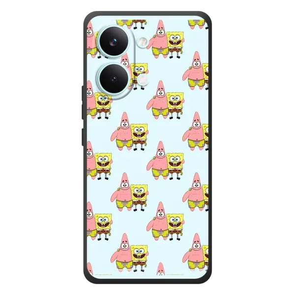 Чехол с рисунком «Боб и Патрик» для Xiaomi Poco X8 Pro Max
