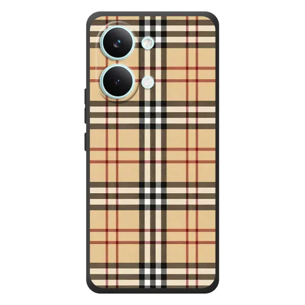 Чехол с рисунком «Burberry стиль» для Xiaomi Poco X8 Pro Max
