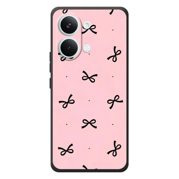 Чехол с рисунком «Черные бантики» для Xiaomi Poco X8 Pro Max Чехол с рисунком «Черные бантики» для Xiaomi Poco X8 Pro Max