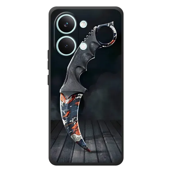 Чехол с рисунком «Кинжал КС ГО» для Xiaomi Poco X8 Pro Max
