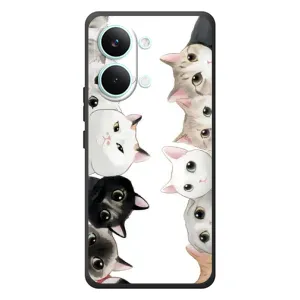 Силіконовий чохол з котиком для Xiaomi Poco X8 Pro Max (Коти)