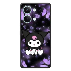Чехол с персонажем Куроми на Xiaomi Poco X8 Pro Max (Куроми на черном)