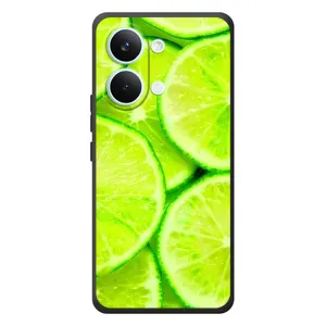 Чохол з зображенням смачної їжі для Xiaomi Poco X8 Pro Max (Лайм)