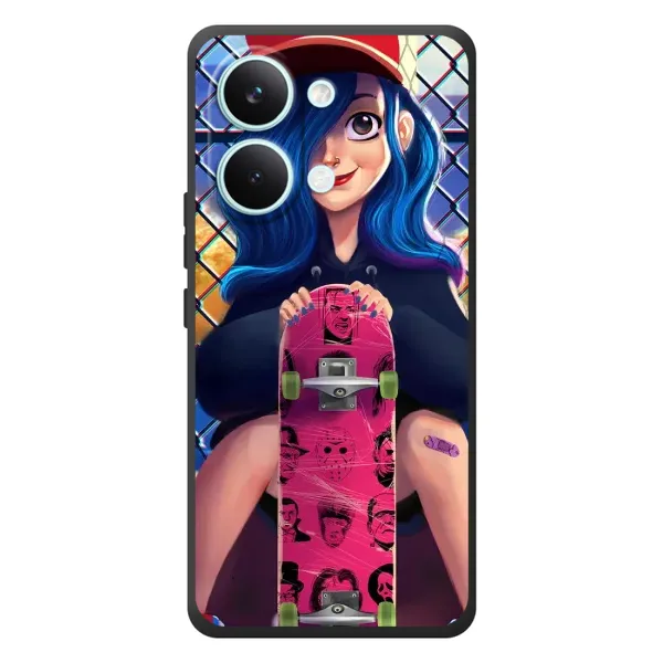 Чехол с рисунком «Модная девушка» для Xiaomi Poco X8 Pro Max