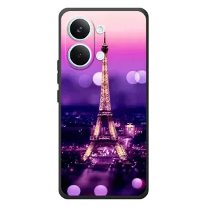 Чехол с Эйфелевой башней на Xiaomi Poco X8 Pro Max (Париж башня)