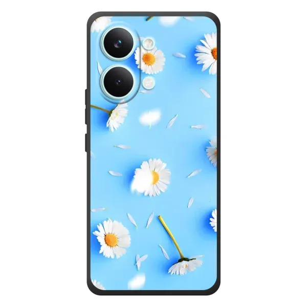 Чехол с рисунком «ромашки на голубом» для Xiaomi Poco X8 Pro Max