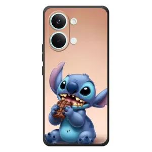Чехол с рисунком «Стич с шоколадом» для Xiaomi Poco X8 Pro Max