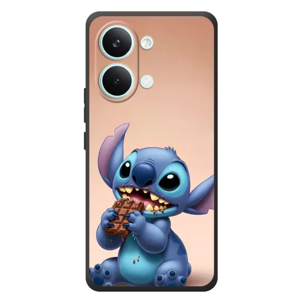 Чехол с рисунком «Стич с шоколадом» для Xiaomi Poco X8 Pro Max Чехол с рисунком «Стич с шоколадом» для Xiaomi Poco X8 Pro Max