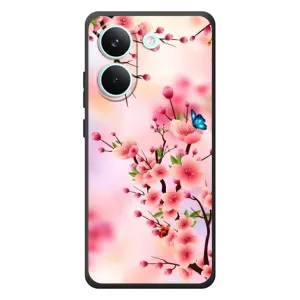 Чохол з картинкою Сакури на Xiaomi Poco X8 Pro (Метелики на сакурі)
