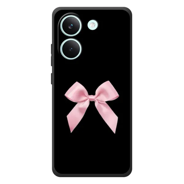 Чехол с рисунком «Бант на черном» для Xiaomi Poco X8 Pro Чехол с рисунком «Бант на черном» для Xiaomi Poco X8 Pro