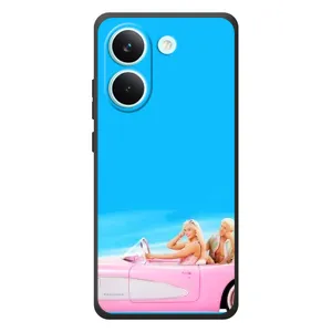 Силиконовый Чехол Барби Фильм на Xiaomi Poco X8 Pro (Барби и Кен)