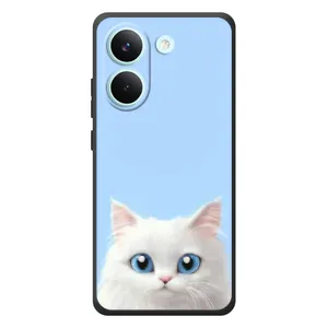 Чехол на тематику: Коты для Xiaomi Poco X8 Pro (Белый кот)