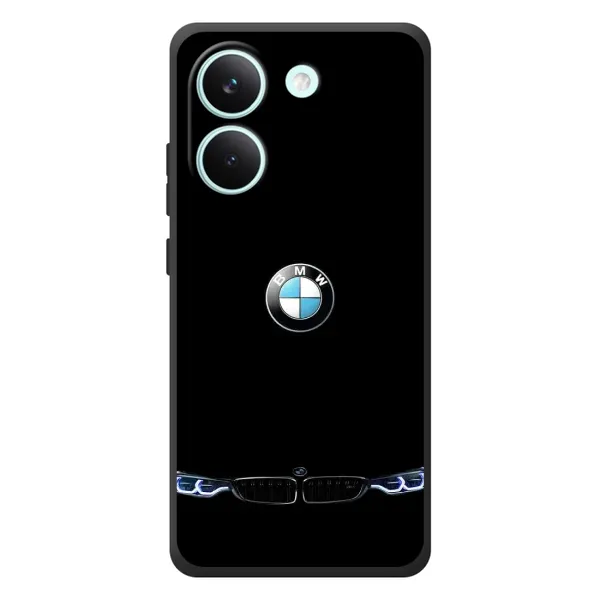Чехол с рисунком «Черный BMW» для Xiaomi Poco X8 Pro