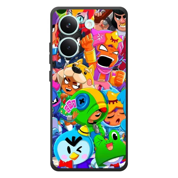 Чехол с рисунком «Brawl-Stars» для Xiaomi Poco X8 Pro Чехол с рисунком «Brawl-Stars» для Xiaomi Poco X8 Pro