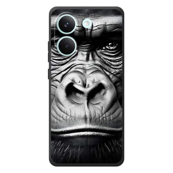 Чехол с рисунком «Черная обезьяна» для Xiaomi Poco X8 Pro Чехол с рисунком «Черная обезьяна» для Xiaomi Poco X8 Pro