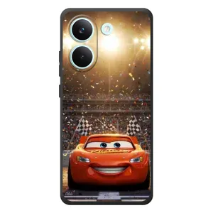 Чехол с принтом Маквин для Xiaomi Poco X8 Pro (Молния Маквин стадион)