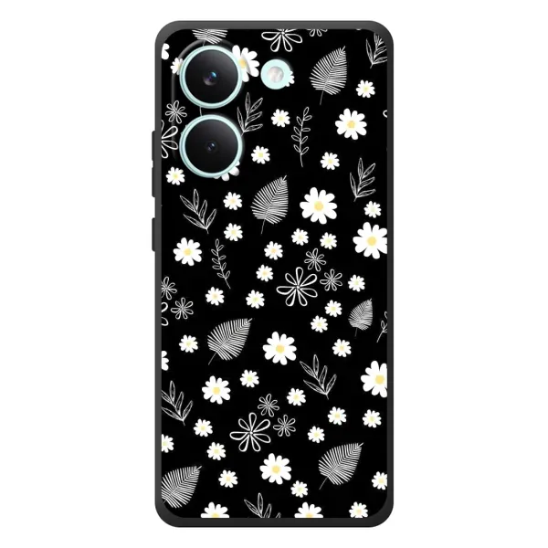 Чехол с рисунком «цветение на чорном» для Xiaomi Poco X8 Pro Чехол с рисунком «цветение на чорном» для Xiaomi Poco X8 Pro