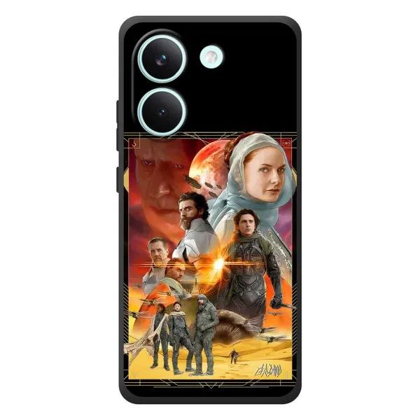 Чехол с рисунком «Д Ю Н А» для Xiaomi Poco X8 Pro