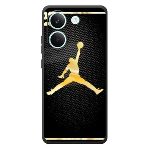Силиконовый Чехол Nike Air Jordan на Поко X8 Про (Джордан 23)