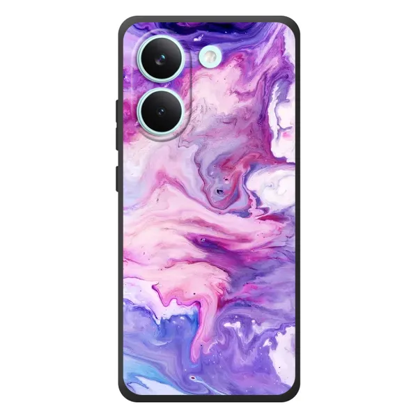 Чехол с рисунком «Фиолетовый мрамор» для Xiaomi Poco X8 Pro Чехол с рисунком «Фиолетовый мрамор» для Xiaomi Poco X8 Pro