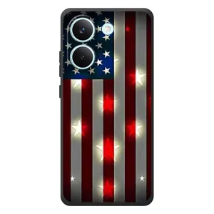 Чехол Флаг USA для Xiaomi Poco X8 Pro (Флаг США 2)