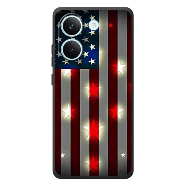 Чехол с рисунком «Флаг США 2» для Xiaomi Poco X8 Pro Чехол с рисунком «Флаг США 2» для Xiaomi Poco X8 Pro