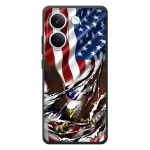 Чехол Флаг USA для Xiaomi Poco X8 Pro (Флаг USA)