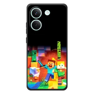 Чохли для Xiaomi Poco X8 Pro (Персонажі МайнКрафт) (Герой Майнкрафт)