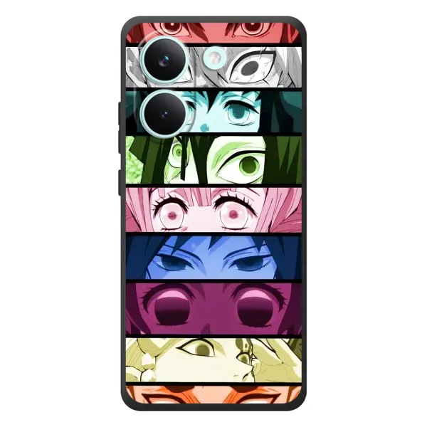 Чехол с рисунком «Глаза Хашира» для Xiaomi Poco X8 Pro