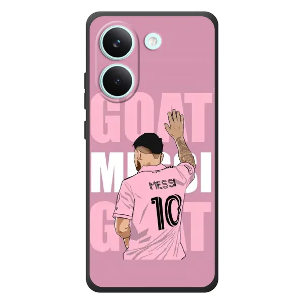 Чехол с рисунком «GOAT MESSI» для Xiaomi Poco X8 Pro Чехол с рисунком «GOAT MESSI» для Xiaomi Poco X8 Pro