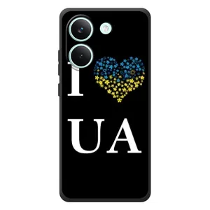 Силиконовый Чехол на Xiaomi Poco X8 Pro (Я-Украина) (I Love UA)