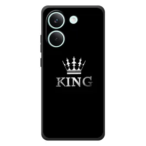 Чехол (Корона на чёрном фоне) для Поко X8 Про (KING)