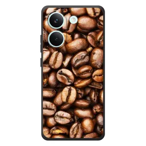 Чехол с изображением вкусной еды для Xiaomi Poco X8 Pro (Кофе)