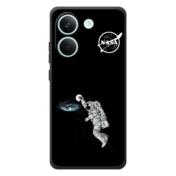 Чехол с рисунком «Космонавт баскетболист» для Xiaomi Poco X8 Pro