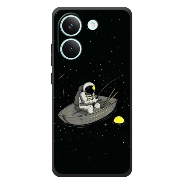 Чехол с рисунком «Космонавт на рыбалке» для Xiaomi Poco X8 Pro Чехол с рисунком «Космонавт на рыбалке» для Xiaomi Poco X8 Pro
