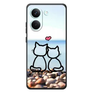 Силіконові Чохли Коханій людині для Xiaomi Poco X8 Pro (Котейки)