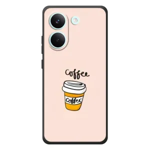 Чехол с изображением вкусной еды для Xiaomi Poco X8 Pro (Кружка кофе)