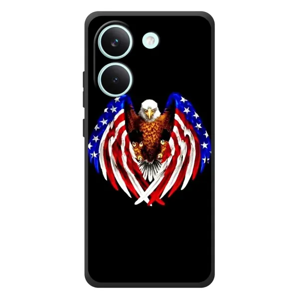 Чехол с рисунком «Крылья США» для Xiaomi Poco X8 Pro Чехол с рисунком «Крылья США» для Xiaomi Poco X8 Pro
