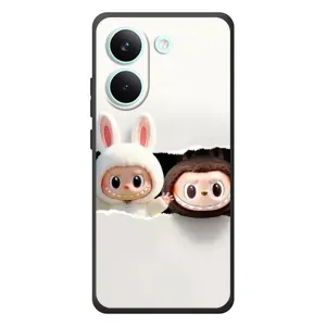 Чохол з принтом Лабубу для Xiaomi Poco X8 Pro (Фігурки Labubu)