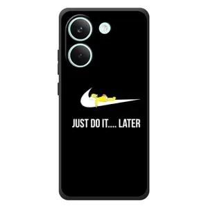 Силиконовый Чехол на Xiaomi Poco X8 Pro с картинкой Nike (Later)