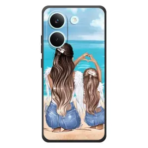 Чехлы для МАМЫ на Xiaomi Poco X8 Pro (Мама и дочь)