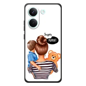 Чехлы для МАМЫ на Xiaomi Poco X8 Pro (Мама и сын)